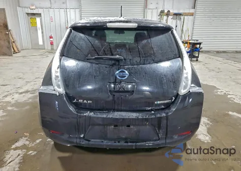 2017 Nissan Leaf S z USA, uszkodzony, nr VIN 1N4BZ0CP8HC310436